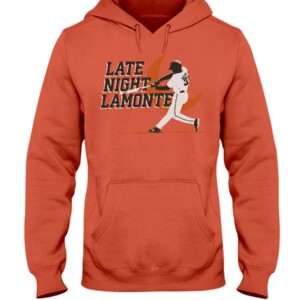 LATE NIGHT LAMONTE SHIRT LaMonte Wade Jr San Francisco Giants Hoddie