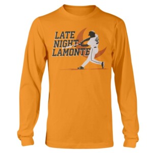 LATE NIGHT LAMONTE SHIRT LaMonte Wade Jr San Francisco Giants Longsleeve