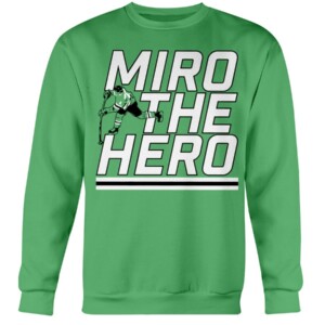 MIRO THE HERO SHIRT MIRO HEISKANEN Dallas Stars Crewneck
