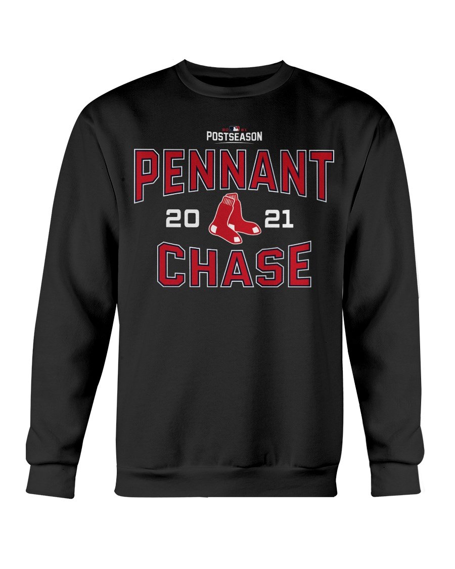 PENNANT CHASE - 2021 Division Series Winner T-Shirt Boston Red Sox Crewneck PENNANT CHASE 2021 Division Series Winner T Shirt Boston Red Sox Crewneck
