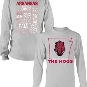 TODAYIGIVEMYALLFORTHEHOGSSHIRTARKANSASBASKETBALLISTOUGHNESS FUNSHIRTCoachGusArgenalArkansasRazorbackLongsleeve