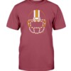 WASHINGTON TAPED UP FACE MASK SHIRT WASHINGTON FOOTBALL WASHINGTON REDSKINS Shirt