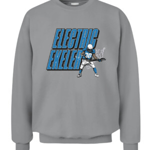 ELECTRIC EKELER SHIRT AUSTIN EKELER Los Angeles Chargers CACS sport grey front.jpg