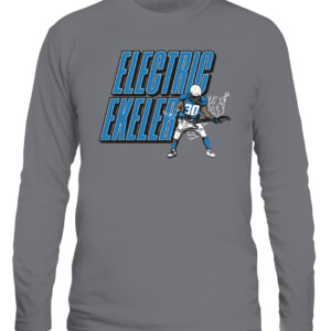 ELECTRIC EKELER SHIRT AUSTIN EKELER Los Angeles Chargers CALS graphite heather front.jpg