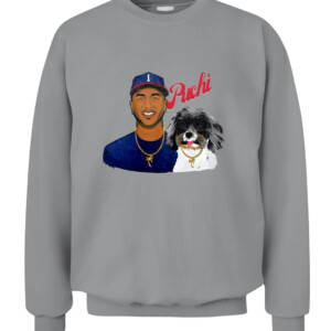 PUCHI AND OZZIE SHIRT Ozzie Albies Atlanta Braves CACS sport grey front.jpg