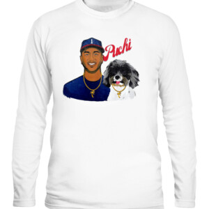 PUCHI AND OZZIE SHIRT Ozzie Albies Atlanta Braves CALS white front.jpg