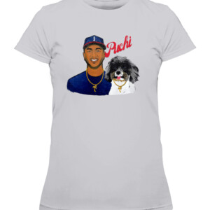 PUCHI AND OZZIE SHIRT Ozzie Albies Atlanta Braves CAWTS heather grey front.jpg