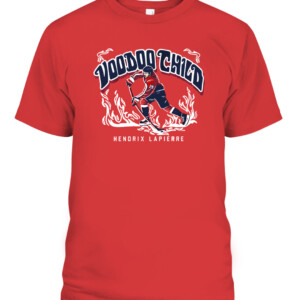 VOODOO CHILD SHIRT HENDRIX LAPIERRE Washington Capitals CAPT red front.jpg