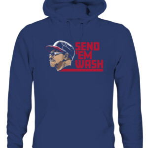 SEND 'EM WASH SHIRT RON WASHINGTON Atlanta Braves CAUH navy front.jpg