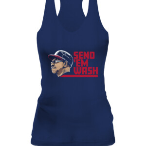 SEND 'EM WASH SHIRT RON WASHINGTON Atlanta Braves CAWT navy front.jpg
