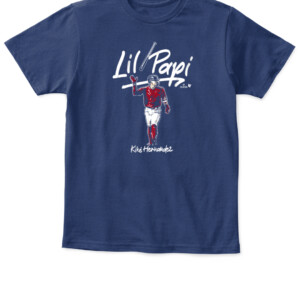 LIL PAPI SHIRT KIKÉ HERNANDEZ Boston Red Sox APKT navy front.jpg