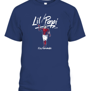 LIL PAPI SHIRT KIKÉ HERNANDEZ Boston Red Sox CABT navy front.jpg