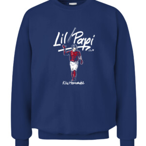 LIL PAPI SHIRT KIKÉ HERNANDEZ Boston Red Sox CACS navy front.jpg