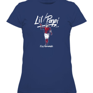 LIL PAPI SHIRT KIKÉ HERNANDEZ Boston Red Sox CAWTS navy front.jpg