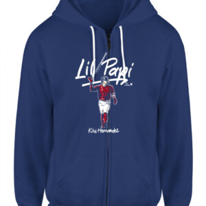 LIL PAPI SHIRT KIKÉ HERNANDEZ Boston Red Sox CAZH navy front.jpg