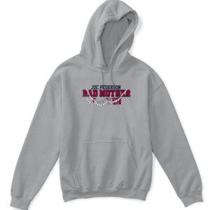 I'M A BAD MOTHER SHIRT JOC PEDERSON Atlanta Braves APKH sport grey front.jpg