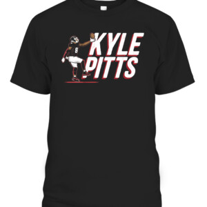 KYLE PITTS SHIRT Kyle PItts Atlanta Falcons CAPT black front.jpg