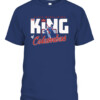 THE KING OF COLUMBUS SHIRT ELVIS MERZLIKINS Columbus Blue Jackets CABT navy front.jpg