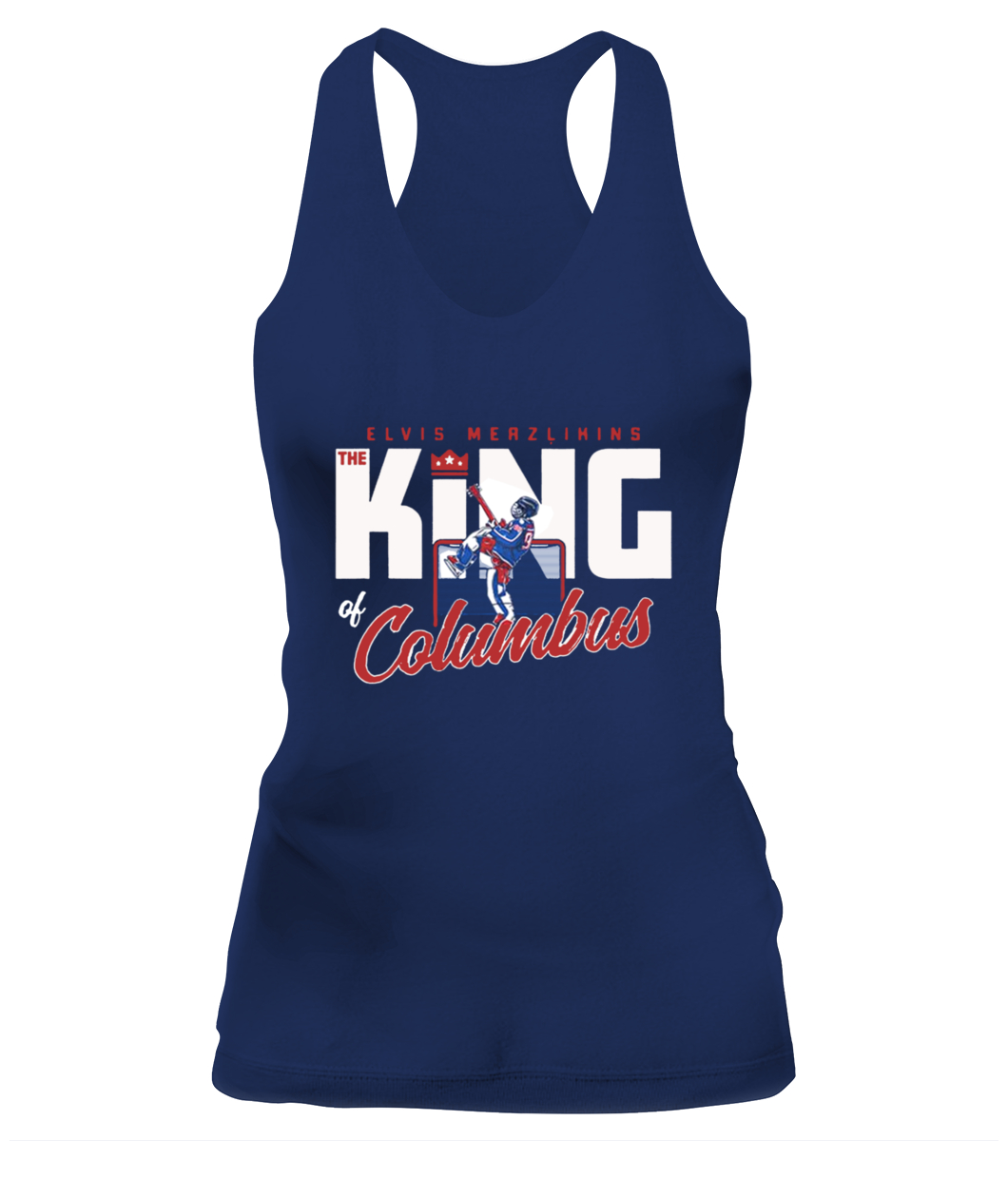 THE KING OF COLUMBUS SHIRT ELVIS MERZLIKINS Columbus Blue Jackets-CAWT-navy-front.jpg THE KING OF COLUMBUS SHIRT ELVIS MERZLIKINS Columbus Blue Jackets CAWT navy front.jpg