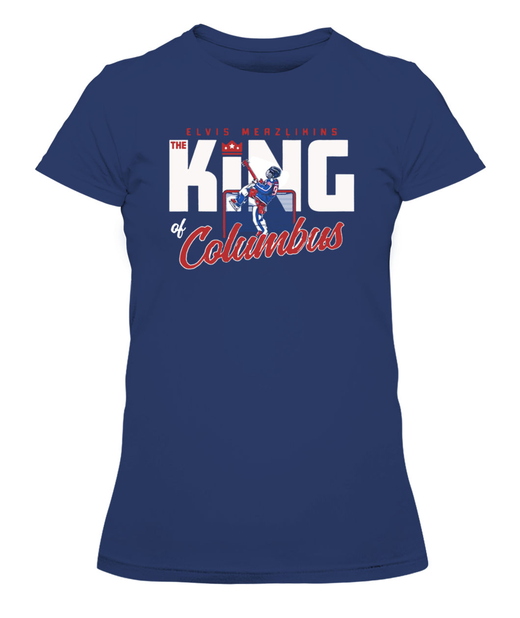 THE KING OF COLUMBUS SHIRT ELVIS MERZLIKINS Columbus Blue Jackets-CAWTS-navy-front.jpg THE KING OF COLUMBUS SHIRT ELVIS MERZLIKINS Columbus Blue Jackets CAWTS navy front.jpg