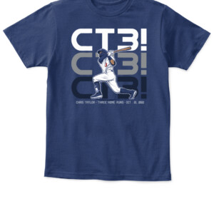 CT3 T SHIRT CHRIS TAYLOR Los Angeles Dodgers APKT navy front.jpg