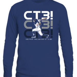 CT3 T SHIRT CHRIS TAYLOR Los Angeles Dodgers CALS navy front.jpg
