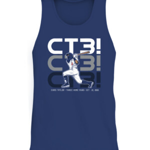 CT3 T SHIRT CHRIS TAYLOR Los Angeles Dodgers CATT navy front.jpg