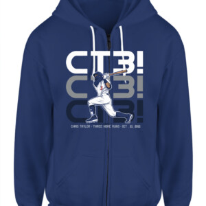 CT3 T SHIRT CHRIS TAYLOR Los Angeles Dodgers CAZH navy front.jpg
