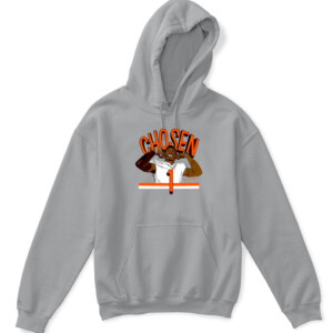 CHOSEN 1 SHIRT JA'MARR CHASE Cincinnati Bengals APKH sport grey front.jpg