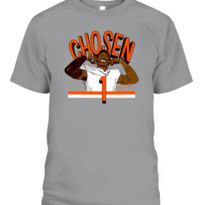 CHOSEN 1 SHIRT JA'MARR CHASE Cincinnati Bengals CABT sport grey front.jpg