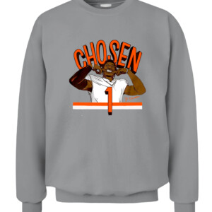 CHOSEN 1 SHIRT JA'MARR CHASE Cincinnati Bengals CACS sport grey front.jpg