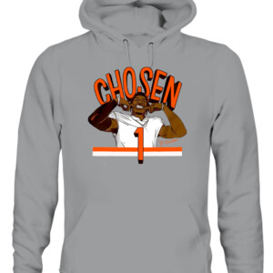 CHOSEN 1 SHIRT JA'MARR CHASE Cincinnati Bengals CAUH sport grey front.jpg
