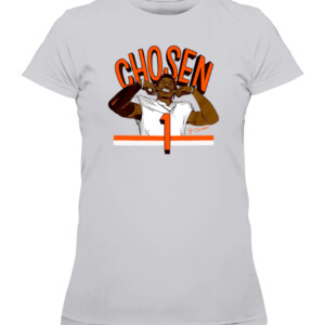 CHOSEN 1 SHIRT JA'MARR CHASE Cincinnati Bengals CAWTS heather grey front.jpg
