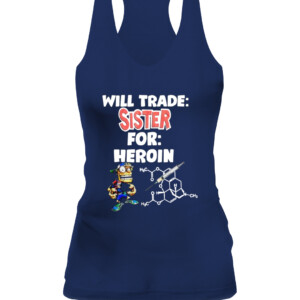 WILL TRADE: SISTER FOR: HEROIN SHIRT CAWT navy front.jpg