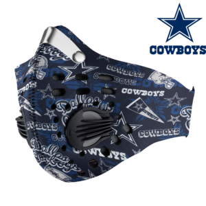 Dallas Cowboys Carbon PM 2,5 Face Mask