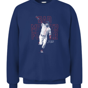 JP Bad Mother Fucker Shirt Joc Pederson Atlanta Braves CACS navy front.jpg