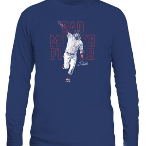 JP Bad Mother Fucker Shirt Joc Pederson Atlanta Braves CALS navy front.jpg
