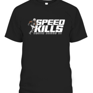 SPEED KILLS SHIRT HENRY RUGGS III Las Vegas Raiders CABT black front.jpg