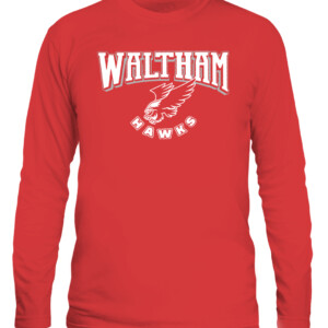 WALTHAM HAWKS SHIRT Kyle Schwarber Boston Red Sox CALS red front.jpg