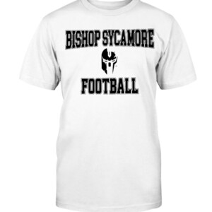 BISHOP SYCAMORE FOOTBALL WHITE SHIRT