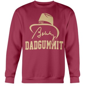BOBBY DADGUMMIT SHIRT BOBBY BOWDEN Florida State Seminoles football