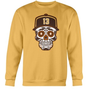 MM13 SUGAR SKULL SHIRT MANNY MACHADO San Diego Padres