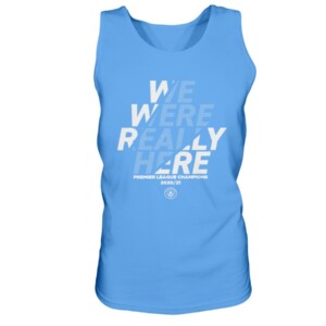 WE WERE REALLY HERE T-SHIRT Manchester City Premier League 2020 -2021 Champions