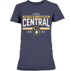 2021 NATIONAL LEAGUE Central Division Champions Shirt Milwaukee Brewers
