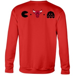 Pacman High Score Bulls Shirt Funny Pacman - Chicago Bulls