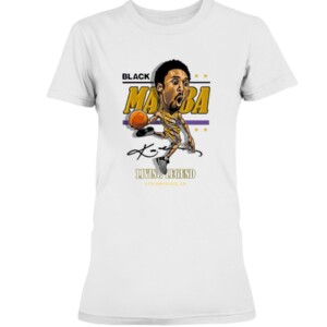 BLACK MAMBA - LIVING LEGEND SHIRT Kobe Bryant Los Angeles Lakers Cameron Thomas