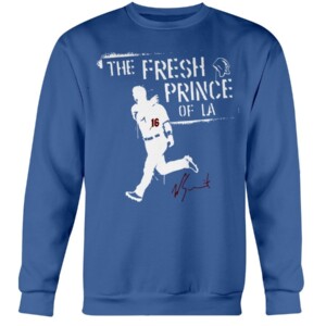 THE FRESH PRINCE OF LA SHIRT Will Smith Los Angeles Dodgers