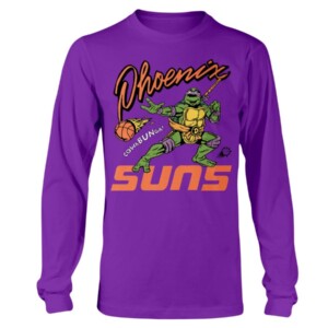 Donatello Suns Shirt Teenage Mutant Ninja Turtles Donatello Phoenix Suns Devin Booker Phoenix Suns 2021 NBA Playoffs NBA Final