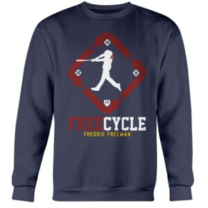 FREE CYCLE SHIRT Freddie Freeman Atlanta Braves