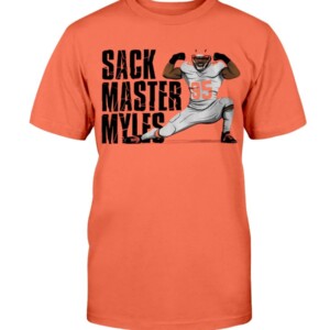 SACK MASTER MYLES SHIRT Myles Garrett Cleveland Browns